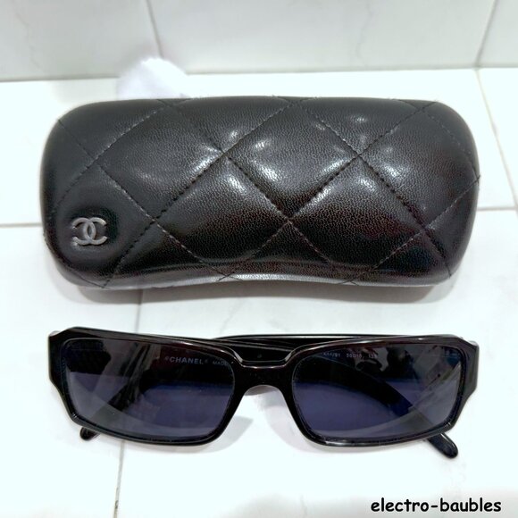 Chanel 5060B Black Swarovski Limited Edition Sunglasses - Picture 13 of 14